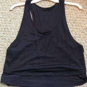 Lululemon double crop top size 6